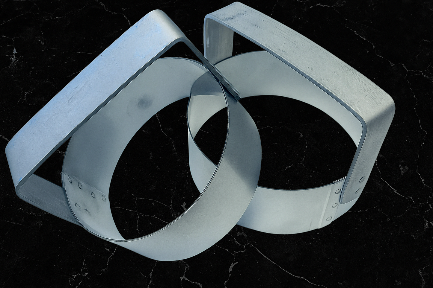 Steker met handvat 13 cm.