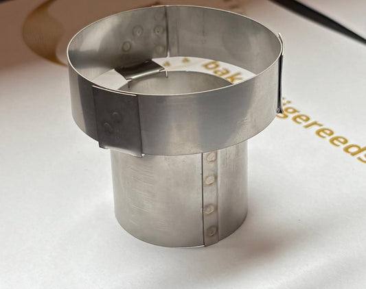 Cake ring stainless steel diam. 3 cm.