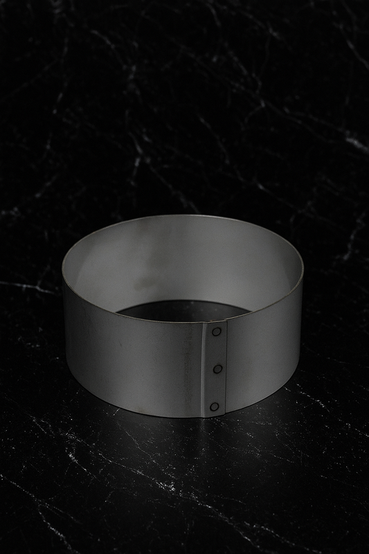 Cakering RVS diam. ø 3 cm x 3cm (h)