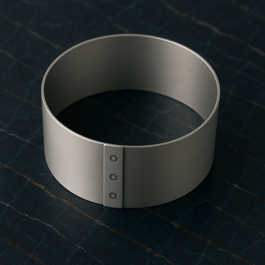 Cakering RVS diam. ø 3 cm x 3cm (h)